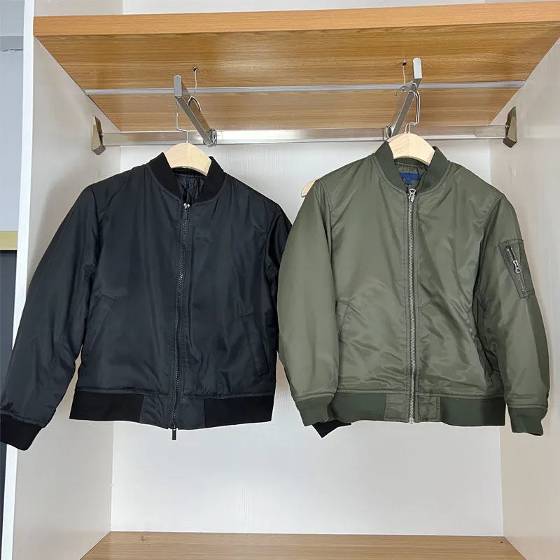 

Детская камуфляжная куртка-бомбер для мальчиков, новая осенне-зимняя хлопковая куртка-пилот K45593