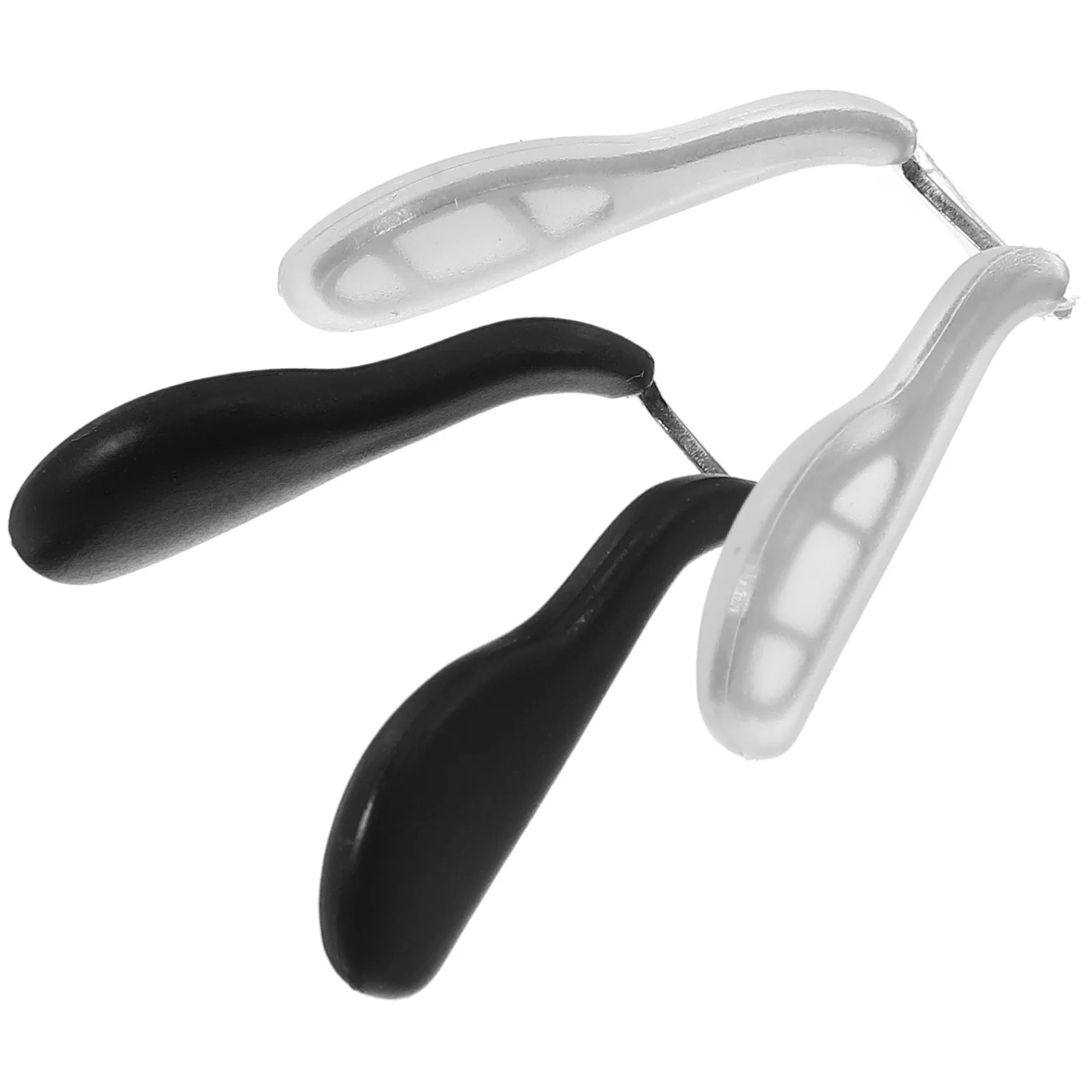 

2 Pcs Glasses Accessories Nose Pads for Mat Cover Eyeglass Replacement Silicone Smart