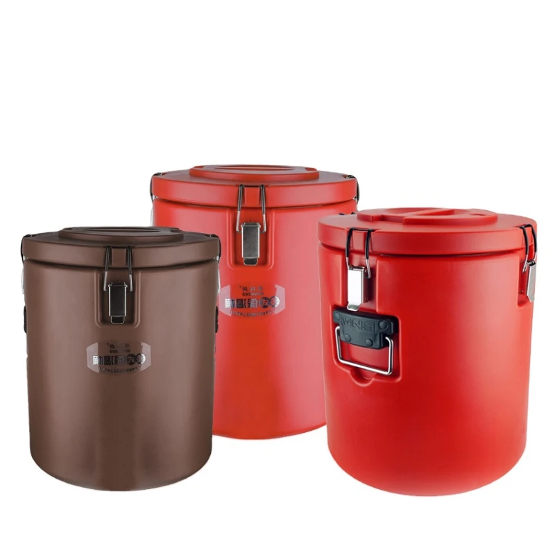 

40L heat insulation barrel hot tea container without faucet