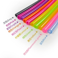 TFL 1 Meter * Colorful High Temperature Water Cooling Resistant Silicone Tube 4 * 7mm 3 * 5mm 2 * 4mm for Electric RC Boat