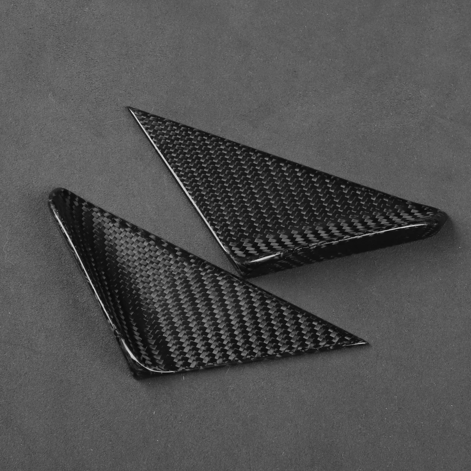 For Porsche 911 992 2020-2025 Real Dry Carbon Fiber Door A-pillar Noise-reducing Spoiler Panel Car Accessories Decorative view 3