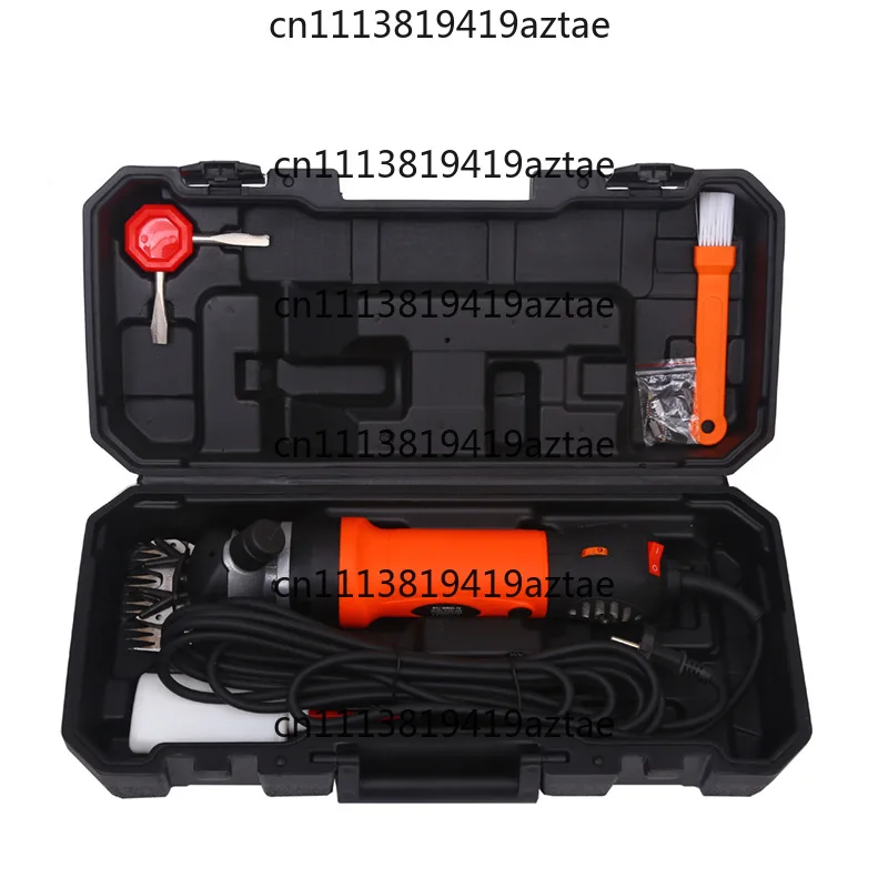 220V 690W 6-Speed Electric Sheep Goat Shearing Machine Wool Clipper Trimmer Tool with Storage Box