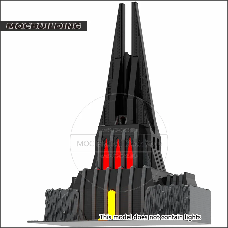 UCS Movie Scene Fortress MOC Building Blocks Space Castle Architecture Technology Bricks Collection Model Toys Xmas Gifts