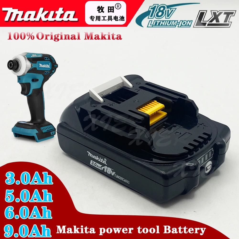 

3.0Ah Rechargeable Battery Makita BL1830 BL1830B BL1840 BL1840B BL1850 BL1850B Makita 18V Power Tools Battery