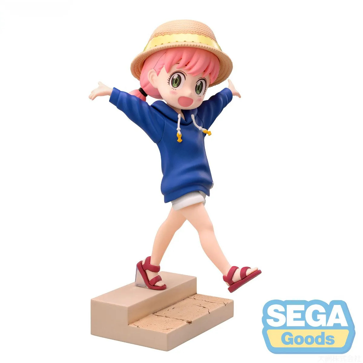 Em estoque SEGA Luminasta original - Resort-tou! Espião × Família - Anya Forger Anime Figura Action Figure Modelo Decoração Modelo Brinquedos