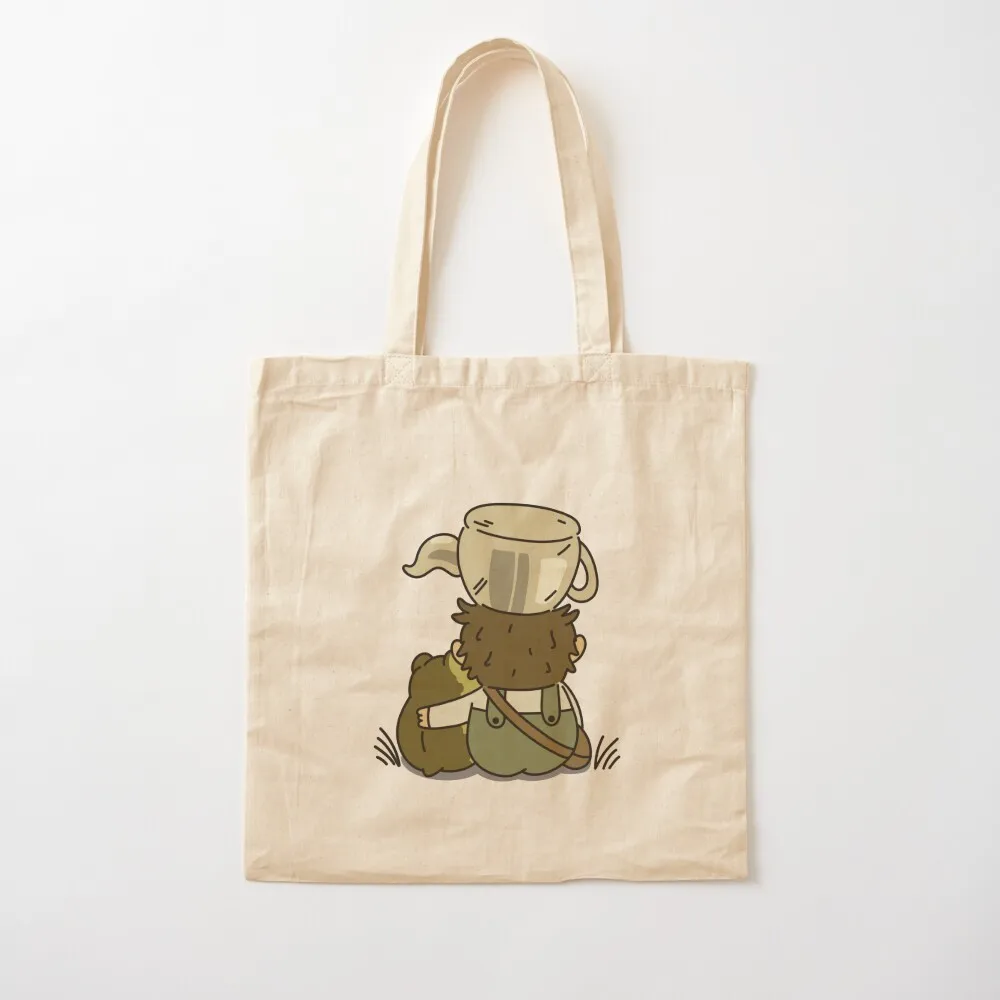 Greg and The Frog - Over the Garden Wall Tote Bag tote bag university tote bag men's Cloth bags hand