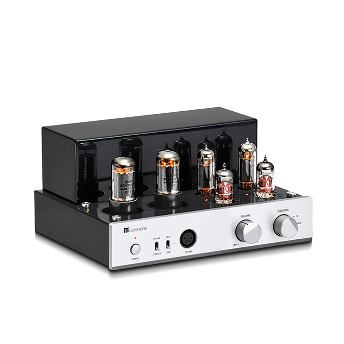 HIFI Tube Amplifier X3T 5AR4*2 Dual Rectifier Circuit Integrated Vacuum Tube Amplifier EL84*2 Pure Class A Single-ended