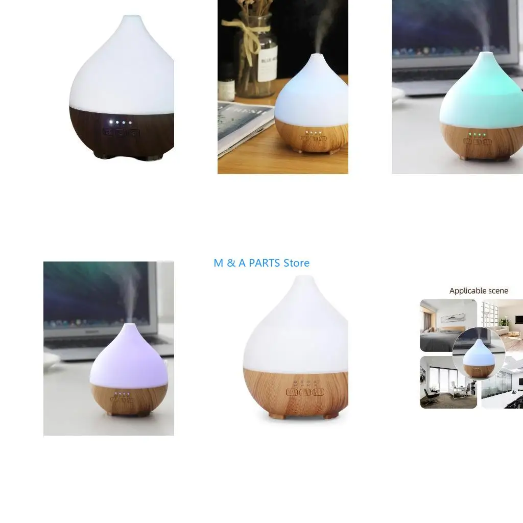 U1JF Volatile Oil Diffuser Cool Mist Humidifier with Waterless Auto Off for