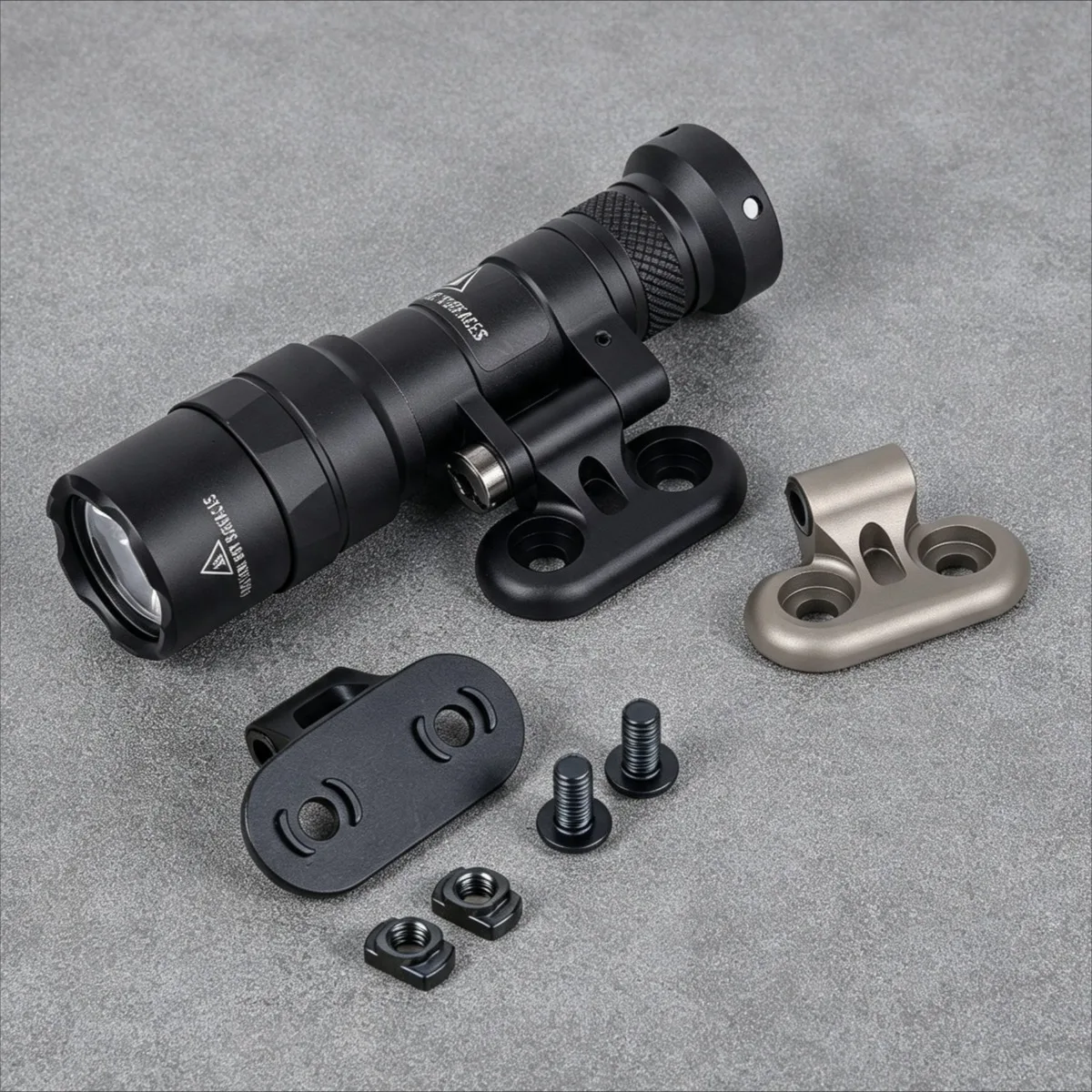 SureFire RM45 Tactical Offset Mount Fits M340C M640DF M640V-DF M600DF For 20mm Picatinny Rail Tactical Flashlight Accessories