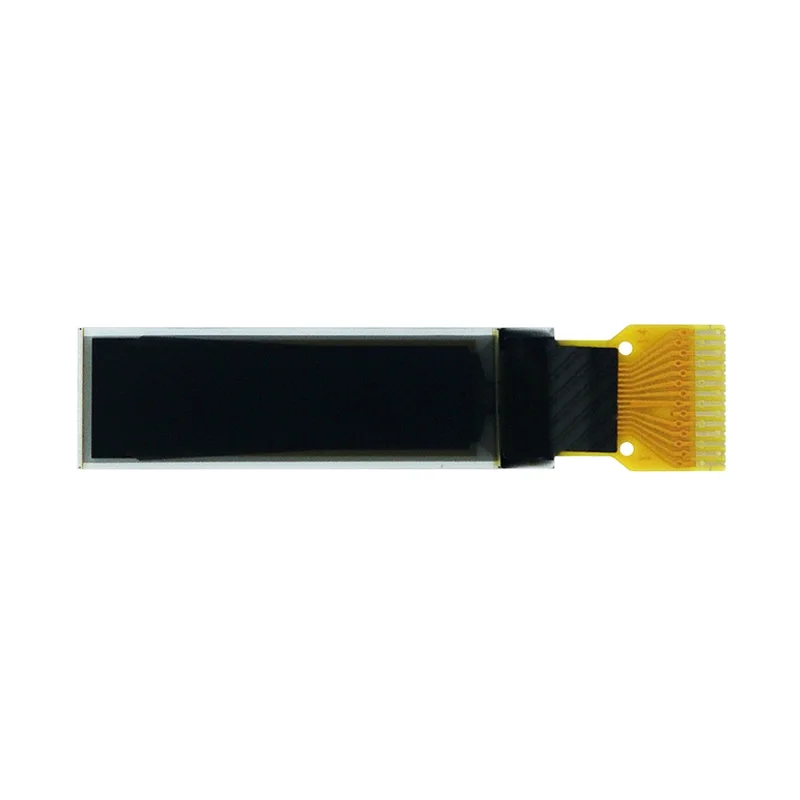 0.87 Inch OLED Display Module, 128x32 Resolution, SSD1316 Driver, I2C Interface, Monochrome, Bare Panel Small Display LCD Module