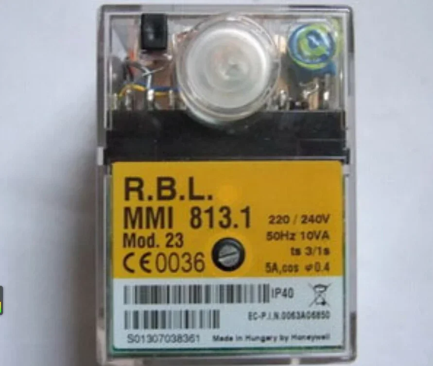 R.B.L MMI813.1 MOD.23 Control Box for Riello RS/GAS Series Gas Burner Controller New Original