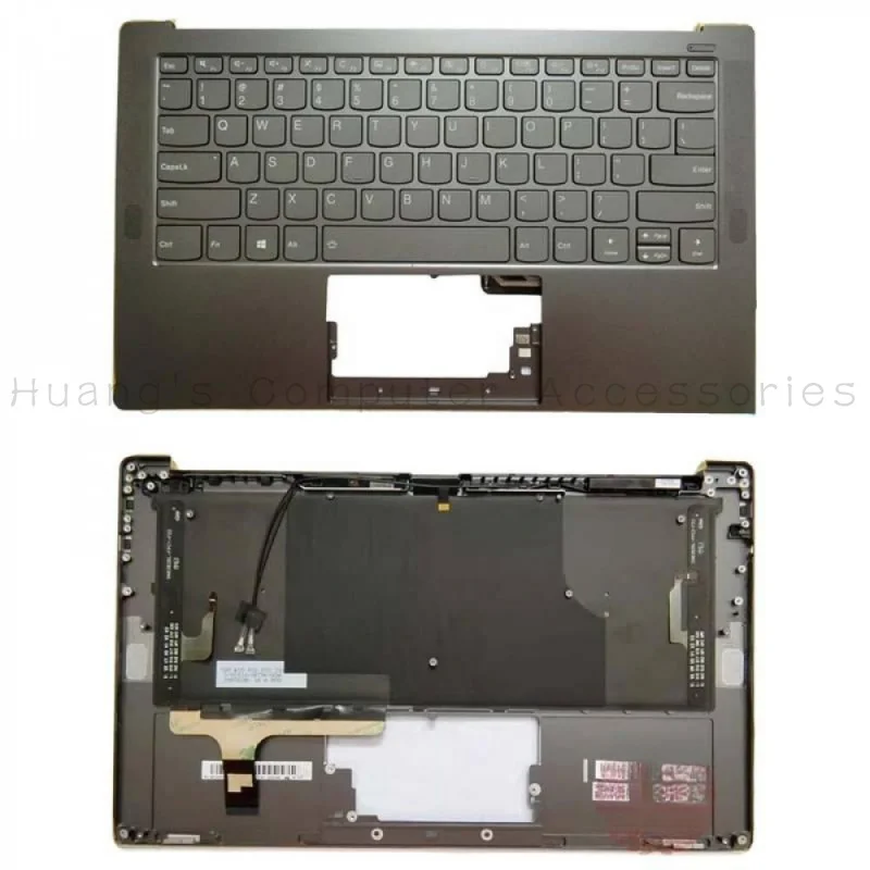 SS+New Original Palmrest C Shell With Keyboard Grey For Lenovo Yoga S940‑14 S940‑14IIL