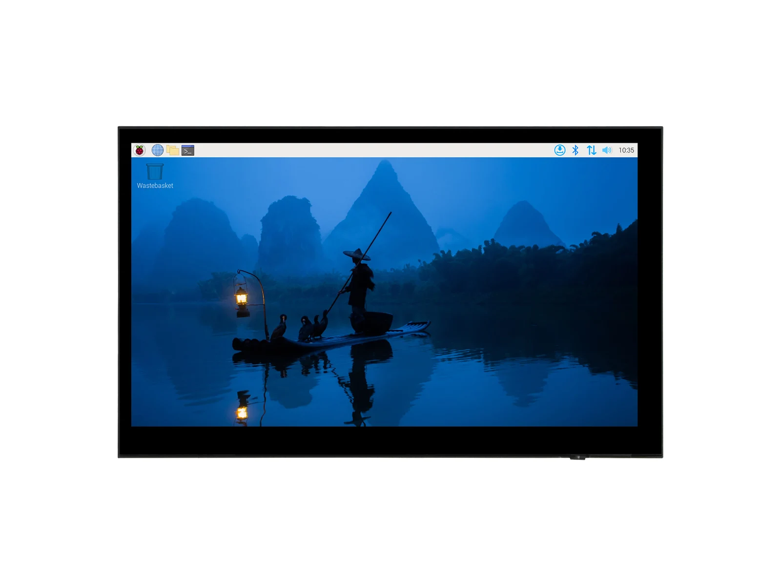7inch DSI Capacitive Touch Display, 1024 × 600 Pixels, IPS Panel, 5-Point Touch, Supports Backlight Adjustment Via Software