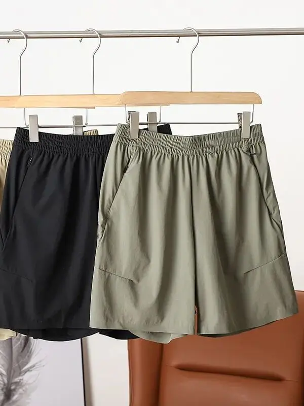 

Lu Series Substitute Quick Dry Elastic Men's Outdoor Shorts Breathable Moisture Wicking Summer New Arrival Fashionable Shorts