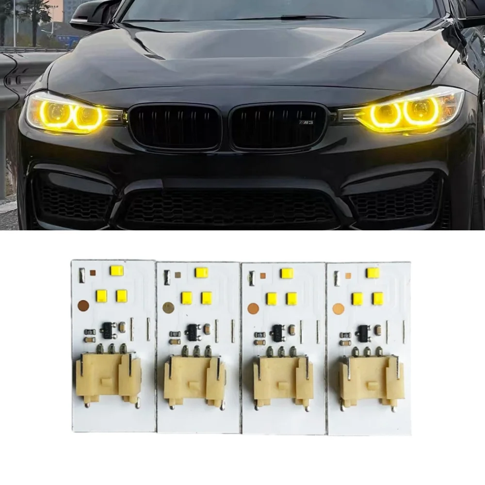 

CSL Yellow Angel Eye DRL Boards For 2012 -2015 BMW 3 Series F30 F31 F34 320i 328i Pre-LCI Xenon Headlight Red Daytime Light