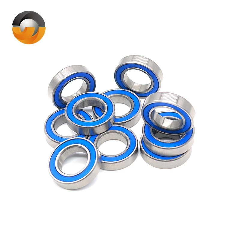 

10PCS 6801RS 12X21X5 mm Bearing ABEC-7 Thin Section 6801-2RS Ball Bearings 61801 RS 6801 2RS L-2112DD