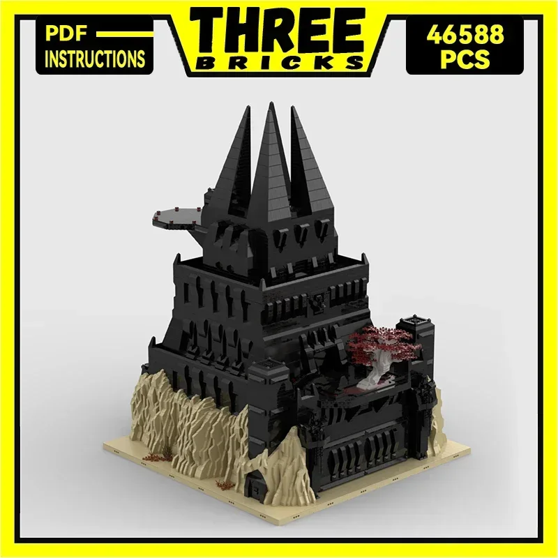 Moc Building Bricks Military Film Model Strategic Black Fortress Technology Modular Blocks Gift Christmas Toys DIY Sets Assembly