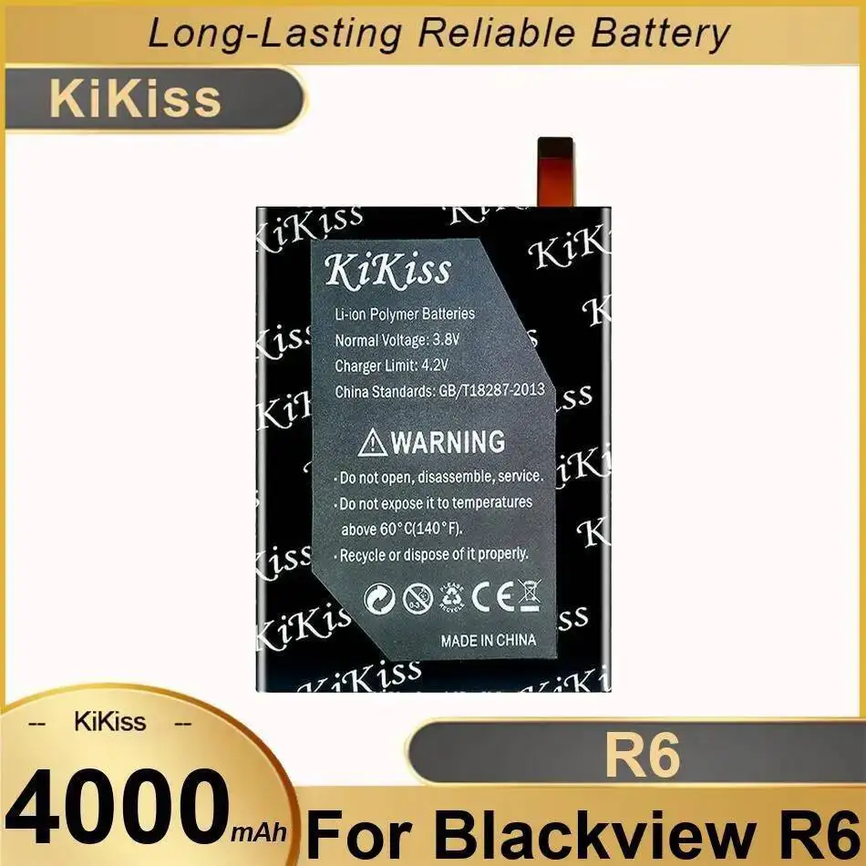 

4000Mah Stable Mobile Phone Battery For Blackview R6 Smartphone
