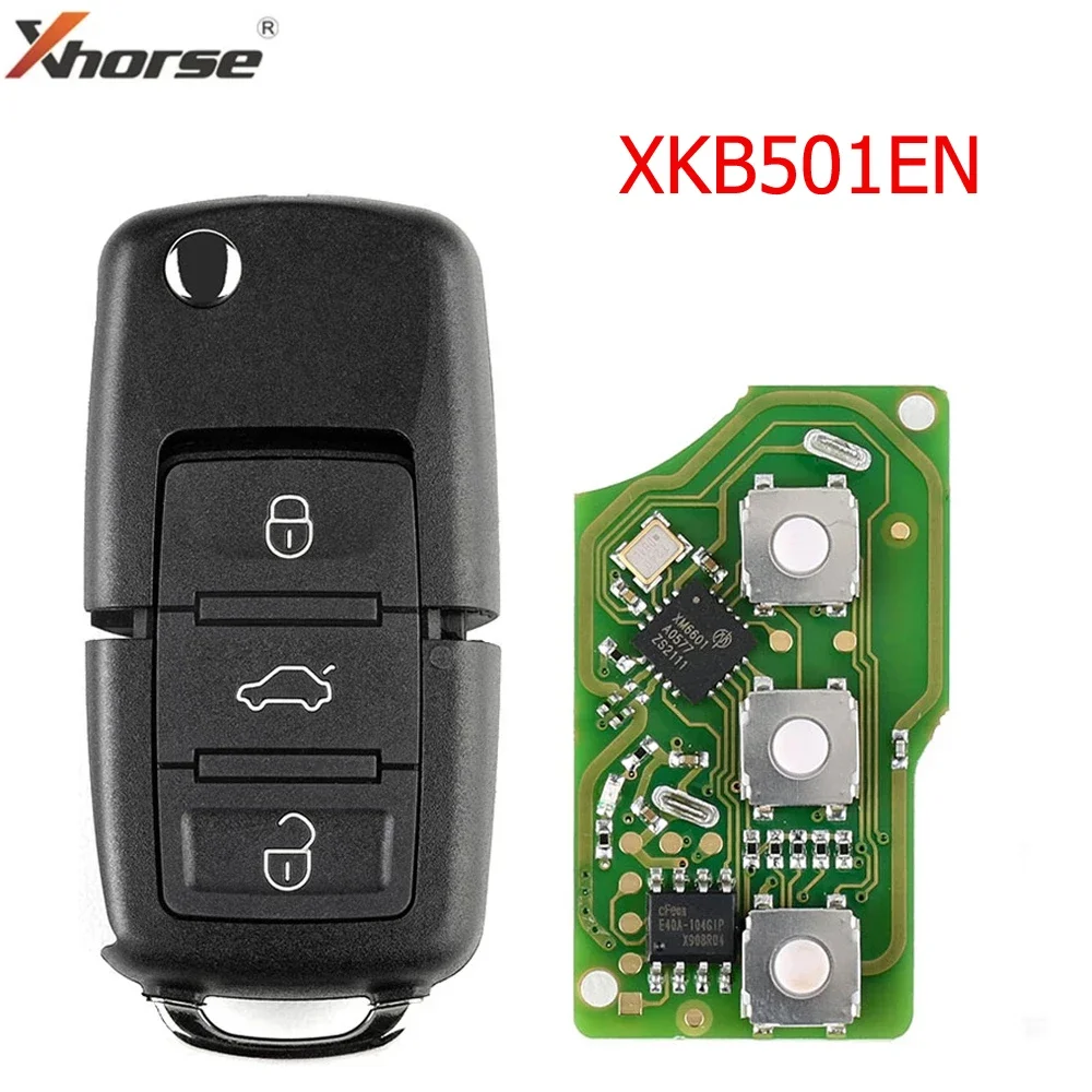 

B Type XKB501EN VVDI Wire Remote Xhorse VVDI2 Remote Key English vision