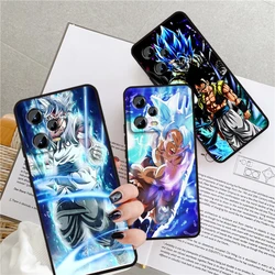 Goku D-Dragon Ball Z Art For Xiaomi Redmi Note 13 12R 12 12S Turbo 11 11T 11S 10 10S Pro Plus 5G Black TPU Phone Case