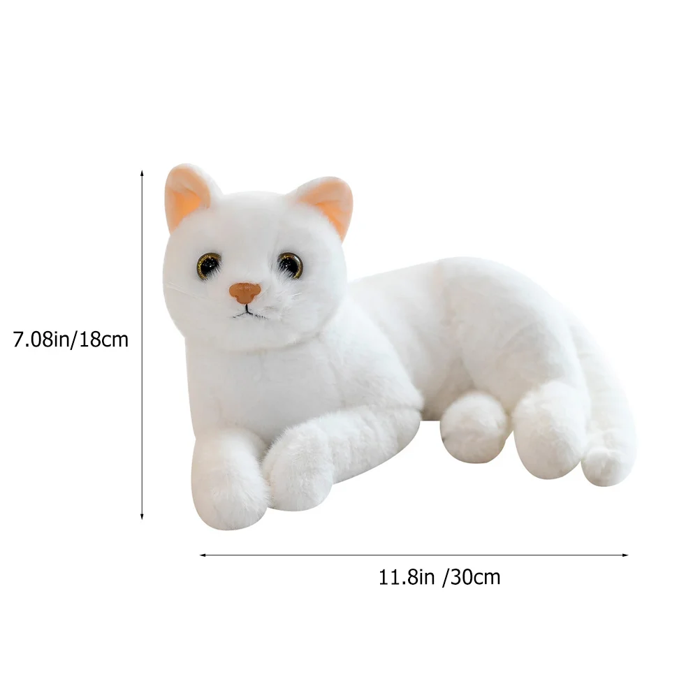 Plush Toy Household Adorable Animal Stuffed Animals for Girls Cat Simulation Puppy Cartoon Home Decor