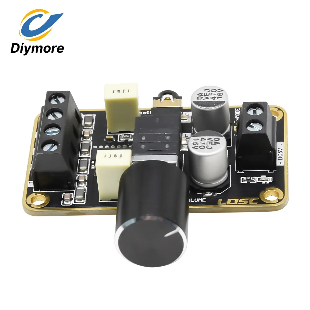 PAM8406 Digitale Verstärkerplatine 5W+5W DC 5V Klasse D Stereo-Audio-Verstärker Kann an ein Externes Leistungsverstärkermodul Angebaut Werden