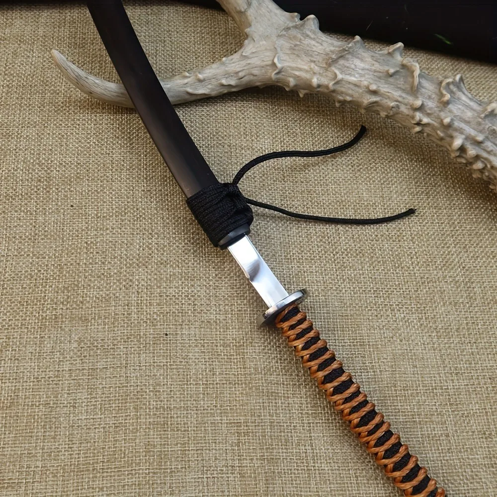 1PC Hand-made small knife, high hardness handle meat, fruit cutting, Mongolian small knife, fruit knife, survival knife