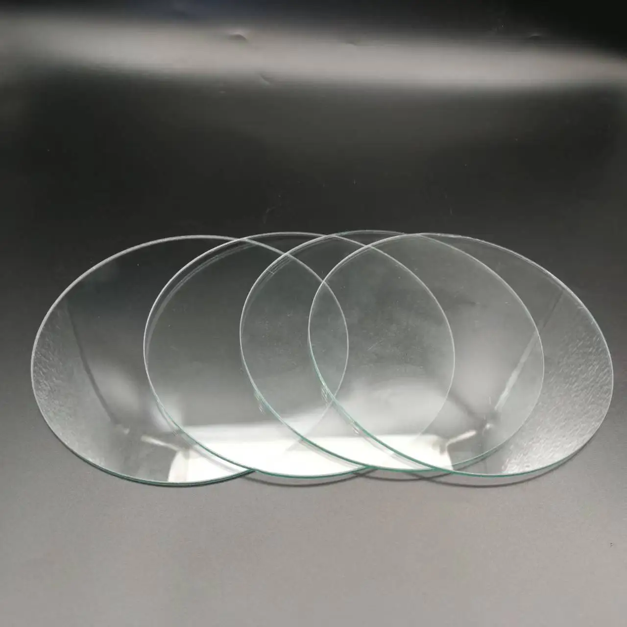 Round Ultra Clear Glass Diameter 140 150 160 170 180 190 200 250 300mm Lens High Transparency for LED Flashlight Torch Clock