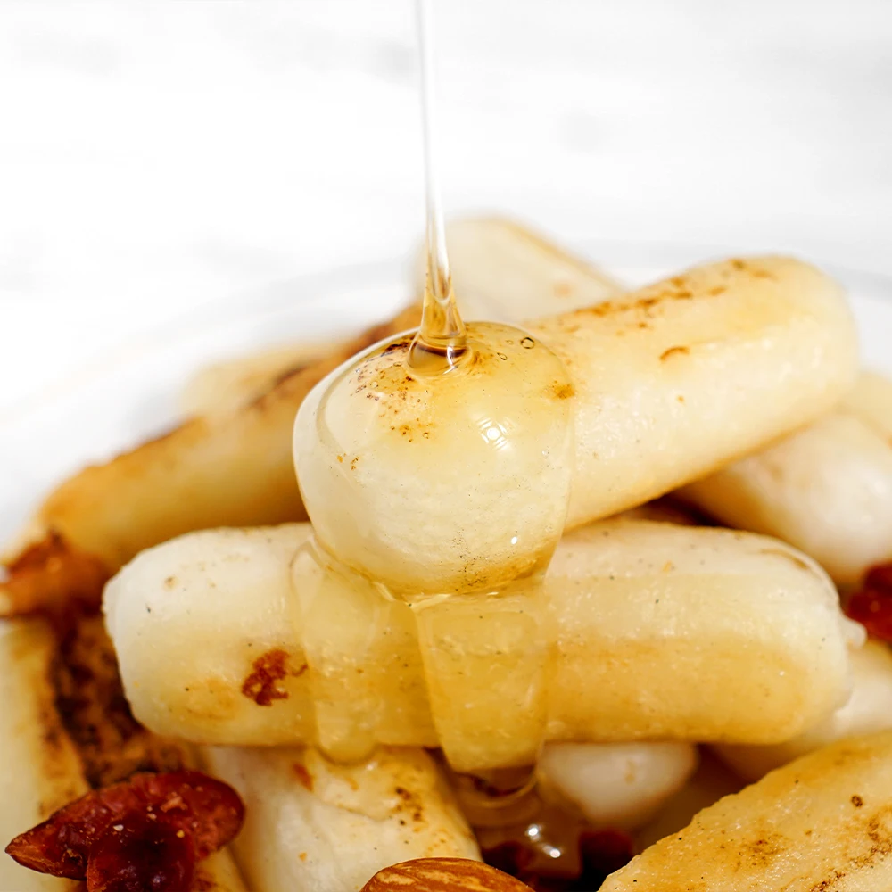 كعك أرز جبنة الموزاريلا الطبيعية - 1 كجم × 2 عبوة |   مثالية للوجبات الخفيفة للأطفال أو Tteokbokki #2