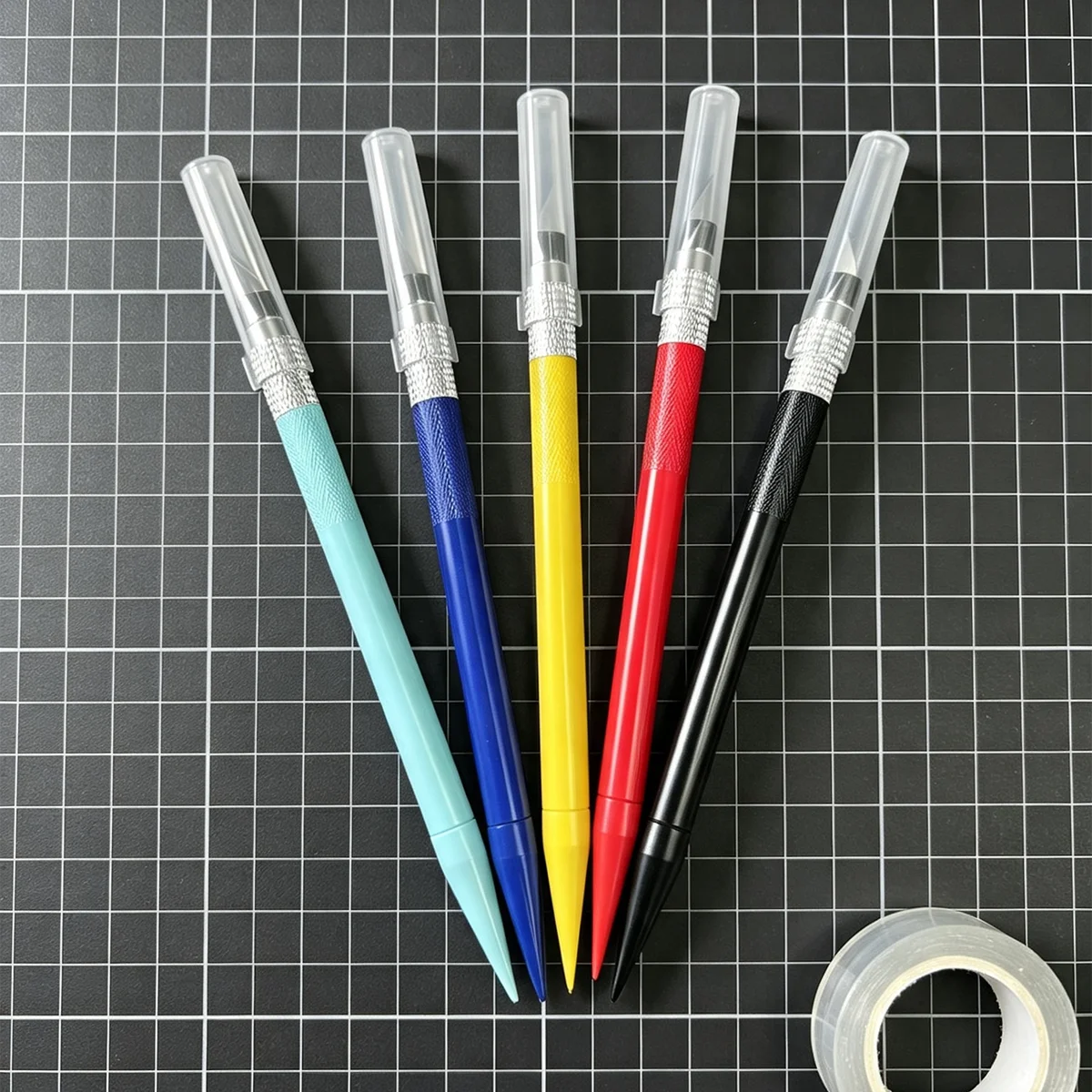 T TOVIA Art Knife Pen Blade Paper Cutter Precision Craft Cutting DIY Hand Account Tape Leather Fabric Carving Sculpture Knife