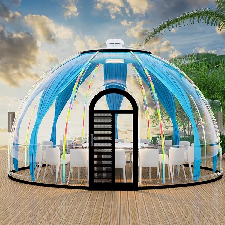 

5.9M Diameter Round Prefab Outdoor Geodesic Polystyrene Dome House