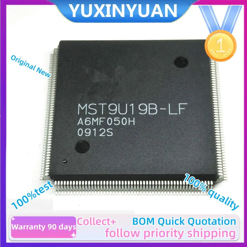 1PCS MST9U19B-LF MST9U19B  MST9U19 TQFP208 LCD screen chip  New original authentic integrated circuit  IC Chip in Stock 100%Test