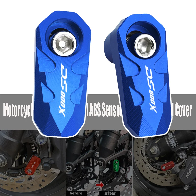 

New For VOGE DS800X DSX800 DSX 800 800DSX Rally Motorcycle CNC Front Rear Wheel ABS Sensor Protection Guard Cover Accessories