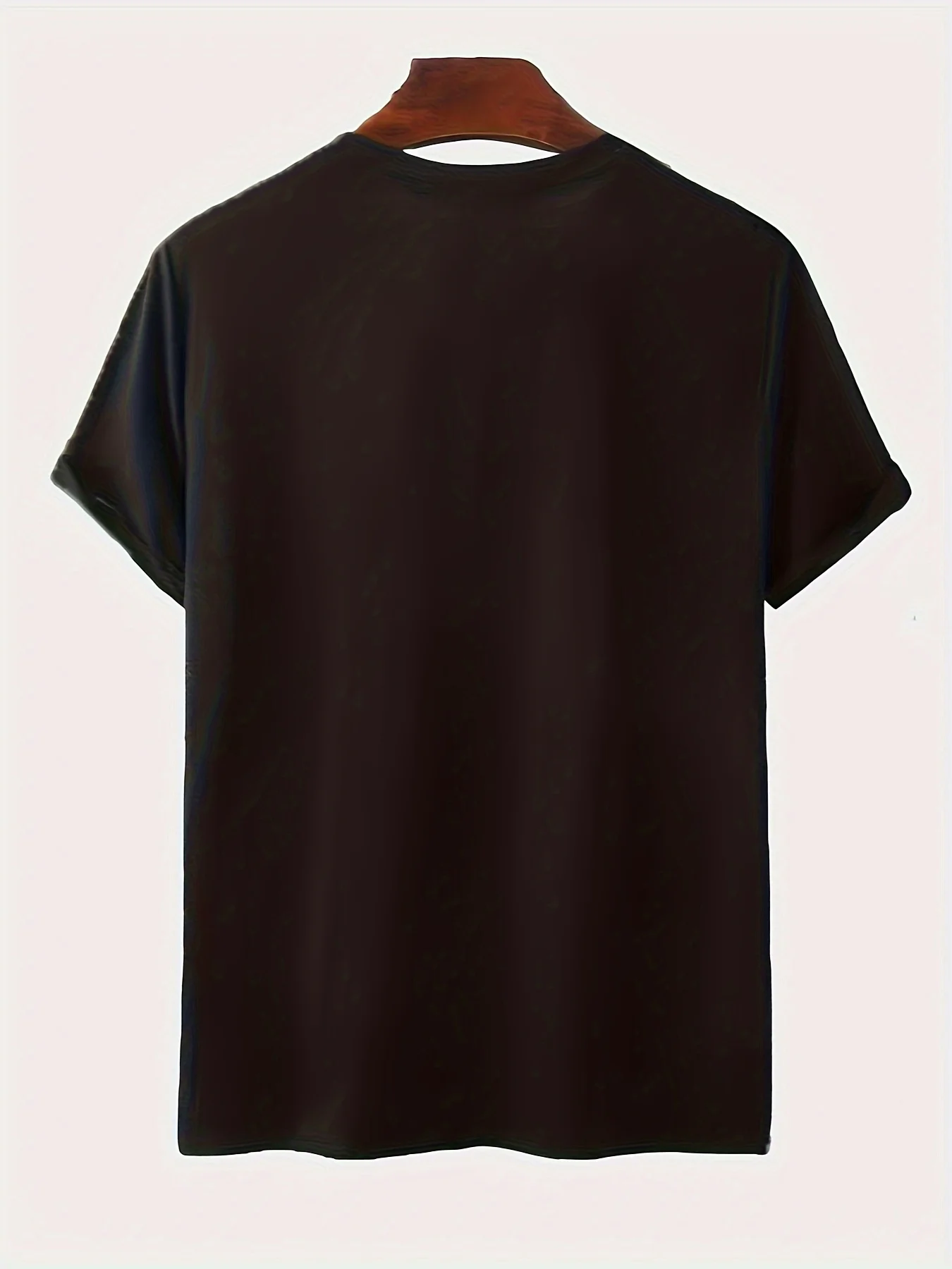 เสื้อยืดคอกลมหรูหราสําหรับผู้ชายผ้าฝ้าย 100% |   รูปแบบเรขาคณิตข้างขึ้นข้างแรม พอดีปกติสําหรับฤดูร้อน - สไตล์ธุรกิจลําลอง