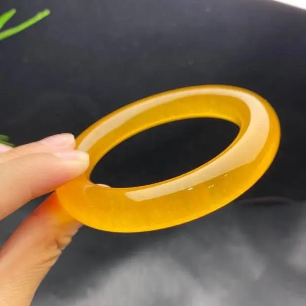 

Send Certificate Yellow Jade Bangle Women Certified Jadeite Jewelry Genuine Natural Grade A Burma Jades Stone Bangles Bracelets