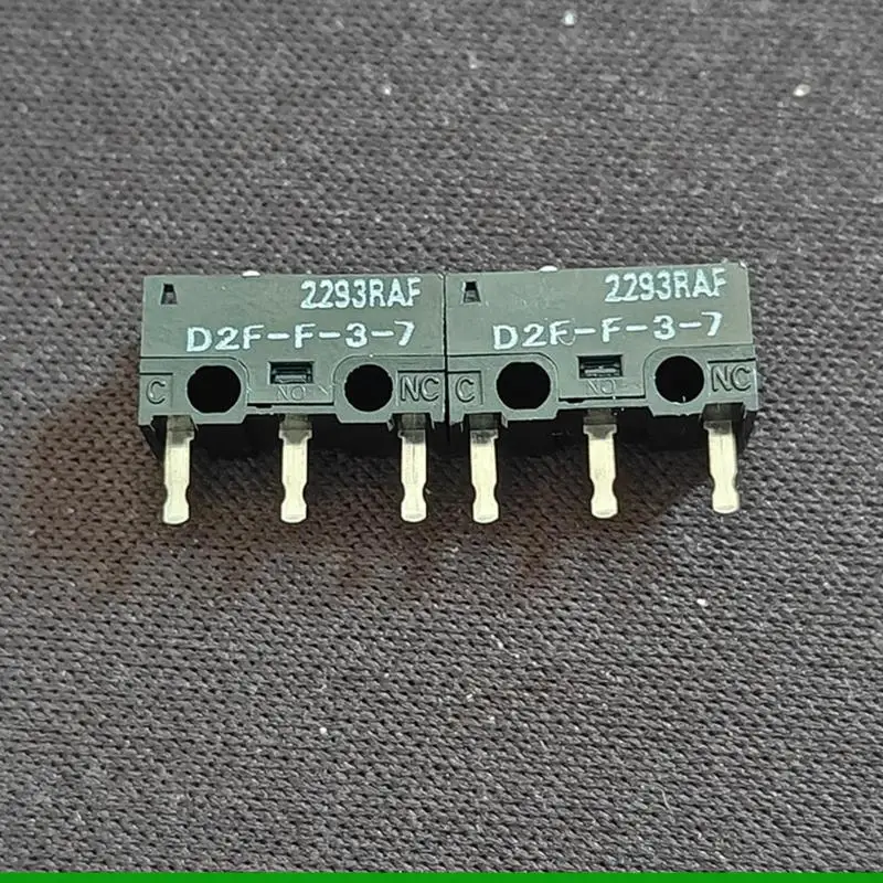 U55C 2PCS ตามหลักสรีรศาสตร์ D2F-F-3-7 0.74N เมาส์ Microswitch สำหรับคีย์บอร์ดเกมในสำนักงาน