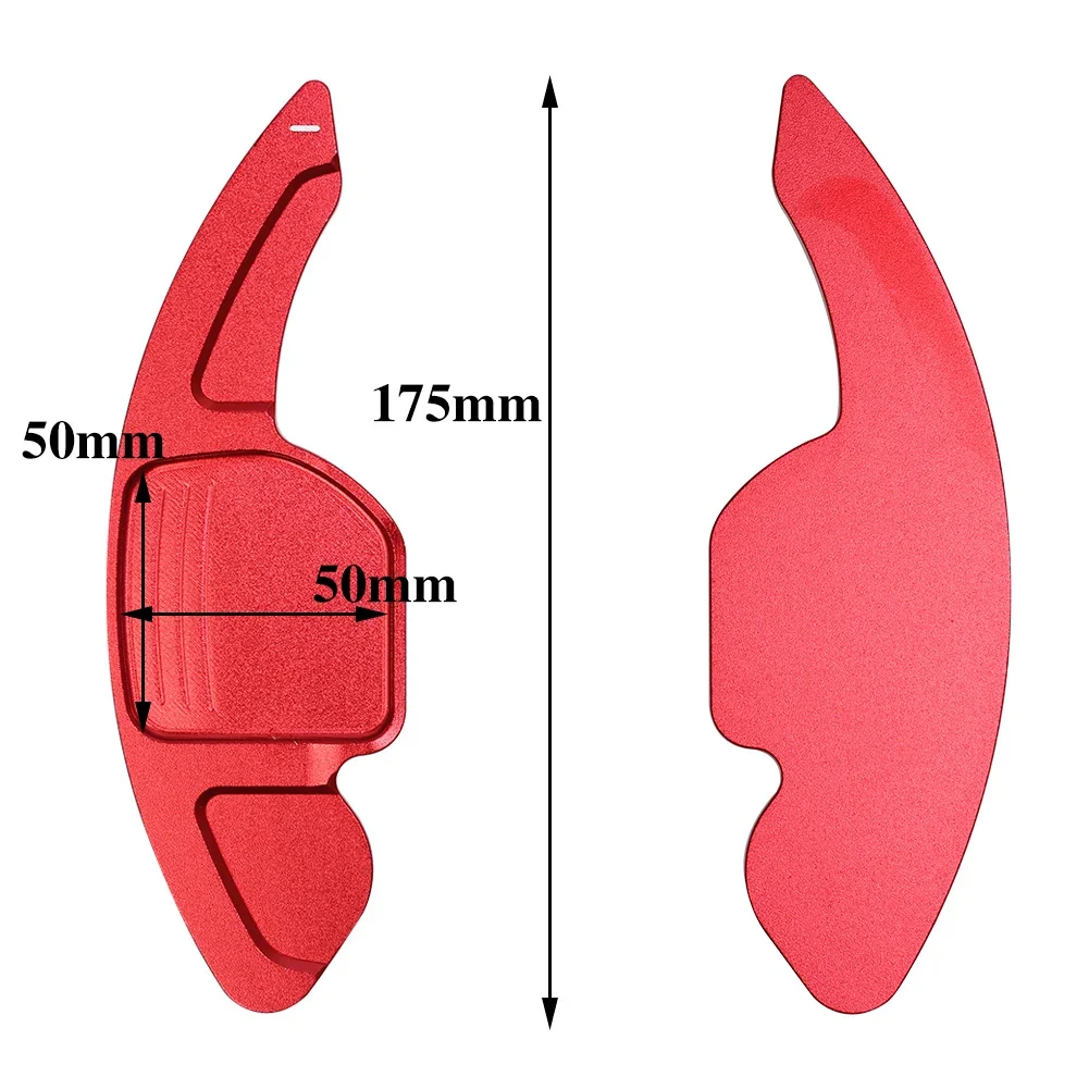 Car Shift Paddle For Seat Leon ST 5F FR Cupra Ateca Ibiza 6P Arona Tarraco Alhambra Steering Wheel Extension Shifter DSG Sticker