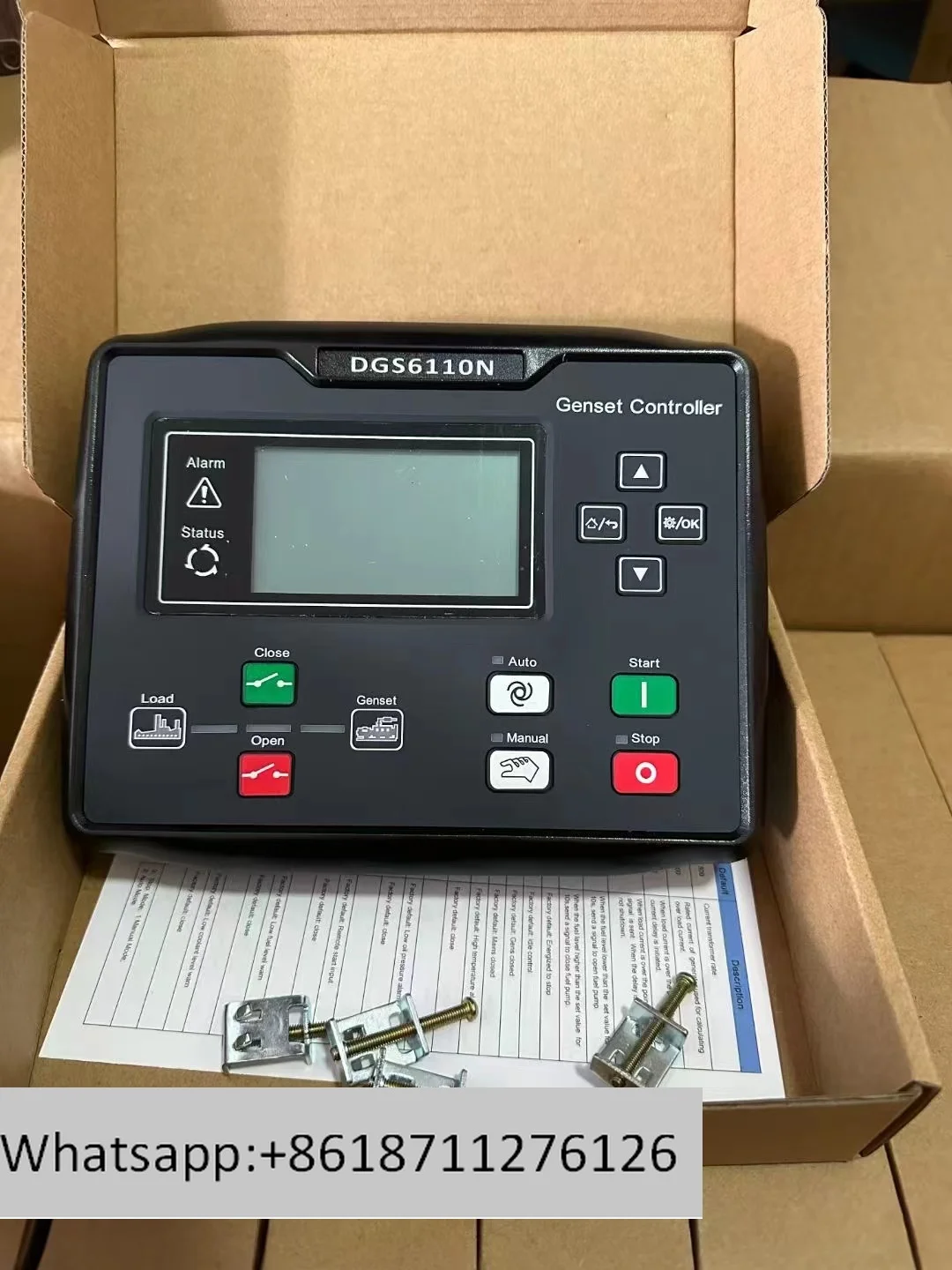 HGM6110U 6120U Zhongzhi Generator Controller Control Panel Module for Generator Set