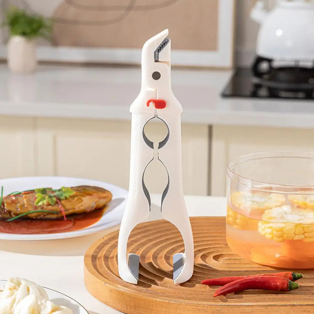 3 في 1 حامل سيليكون عدم الانزلاق مكافحة السمط كليب القابض متعددة الوظائف وعاء المطبخ كليب وعاء كليب أدوات المطبخ دائم #3