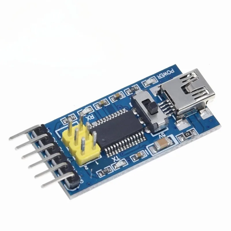 Basic Breakout Board For FTDI FT232RL USB To TTL Serial IC Adapter Converter Module 3.3V / 5V FT232 Switch NEW