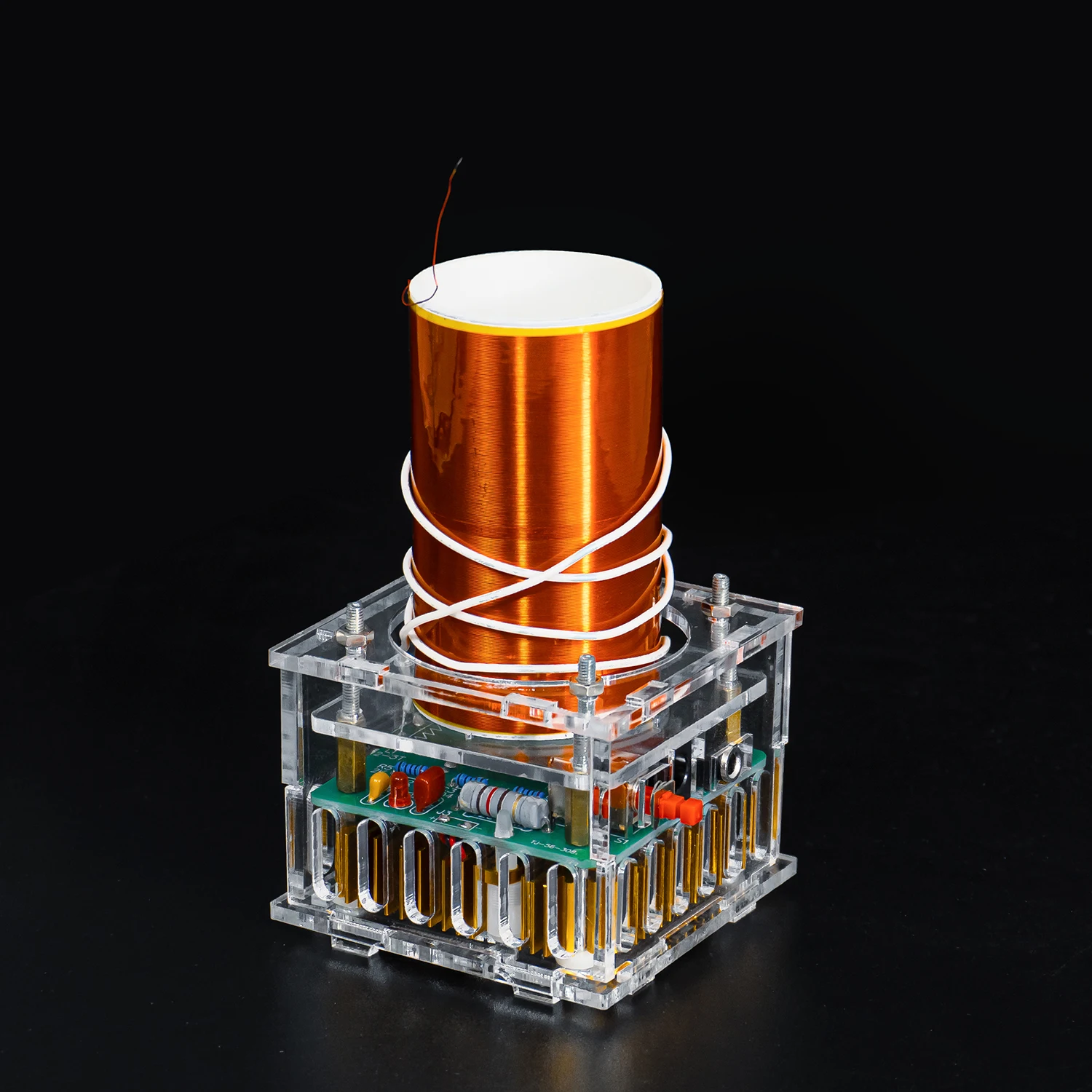 Tesla Coil Electronic DIY Kit High-power Lgnition Wireless Transmission Music Components Self Welding Parts