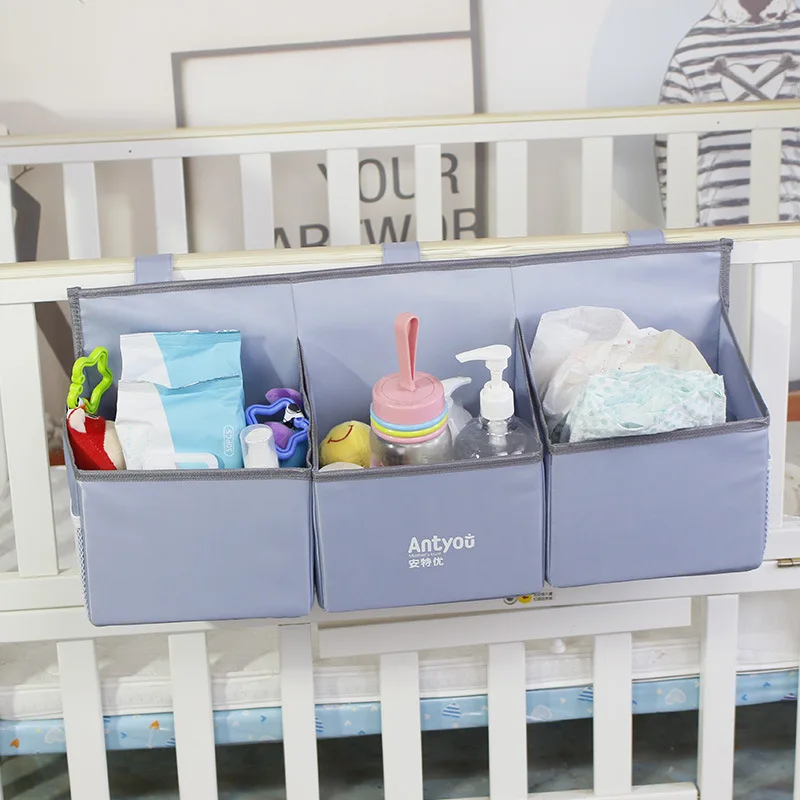 baby nursery hanging diaper organizer baby bed baby bed hanging storage bag accessories newborn crib bedding set cot organizer