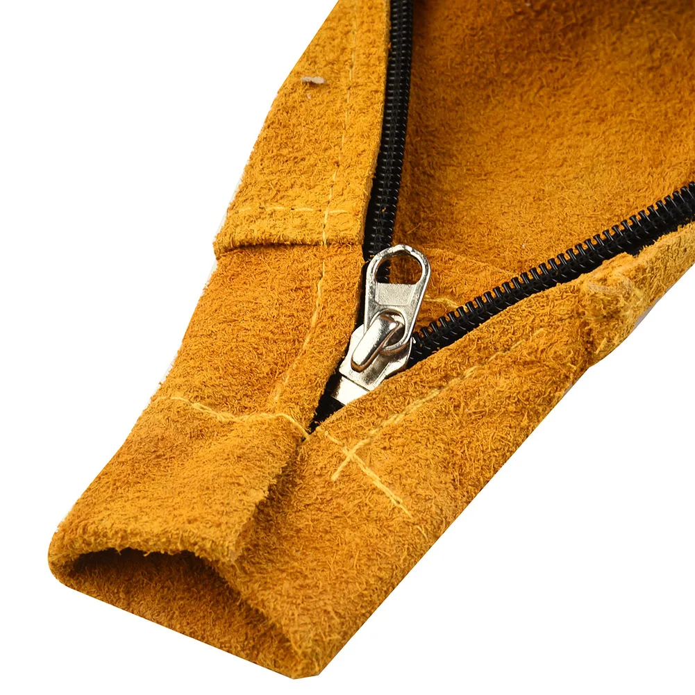 cable-de-torche-tig-mig-avec-housse-de-protection-jaune-en-cuir-de-vachette-accessoires-pour-le-soudage-equipement-pour-le-travail-des-metaux