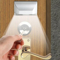 E5 Home Infrared PIR Keyhole Light Auto ON/OFF Detector Door Lock Light Wireless Night Lamp Stairs Warehouse Cupboard Wardrobe