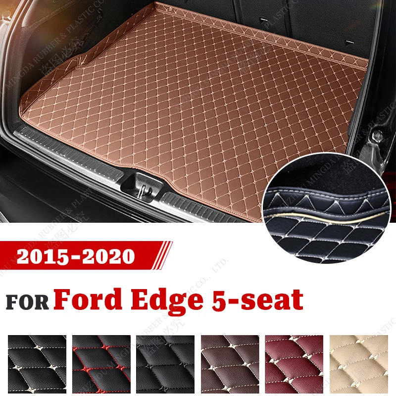 

Car Trunk Mat For Ford Edge 5-Seat 2015 2016 2017 2018 2019 2020 2021 Custom Car Accessories Auto Interior Decoration