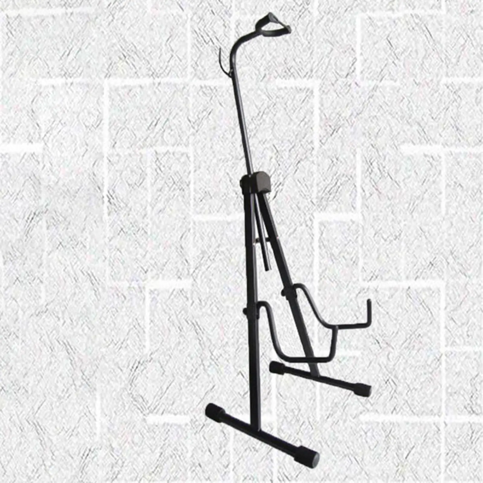 Metal Cello Display Stand with Hook Foldable Professional Black Color Sturdy