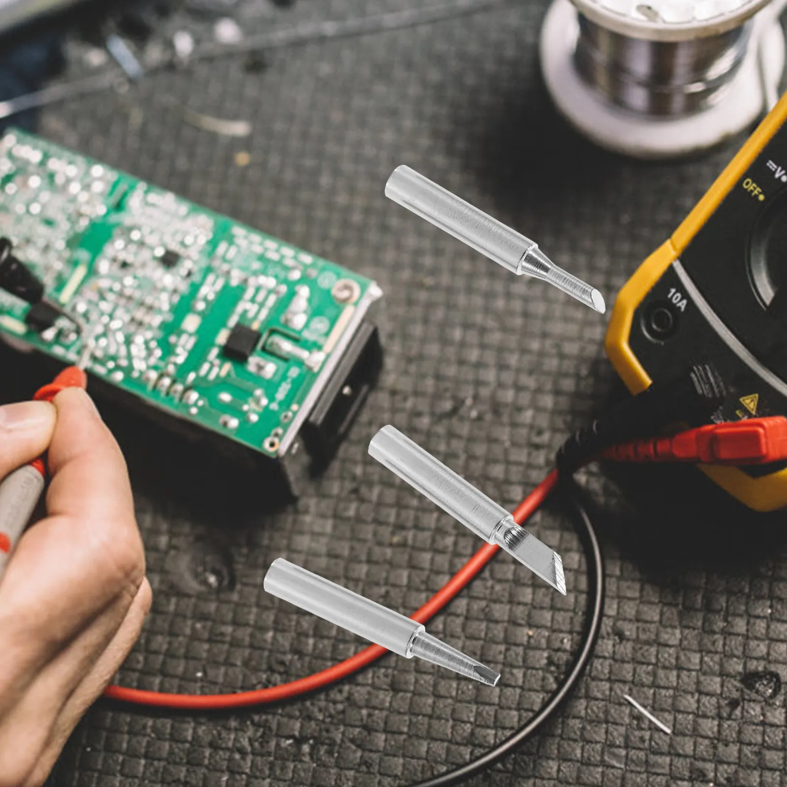 

Набор из 5 наконечников для паяльника: долговечные, износостойкие, для различных задач пайки