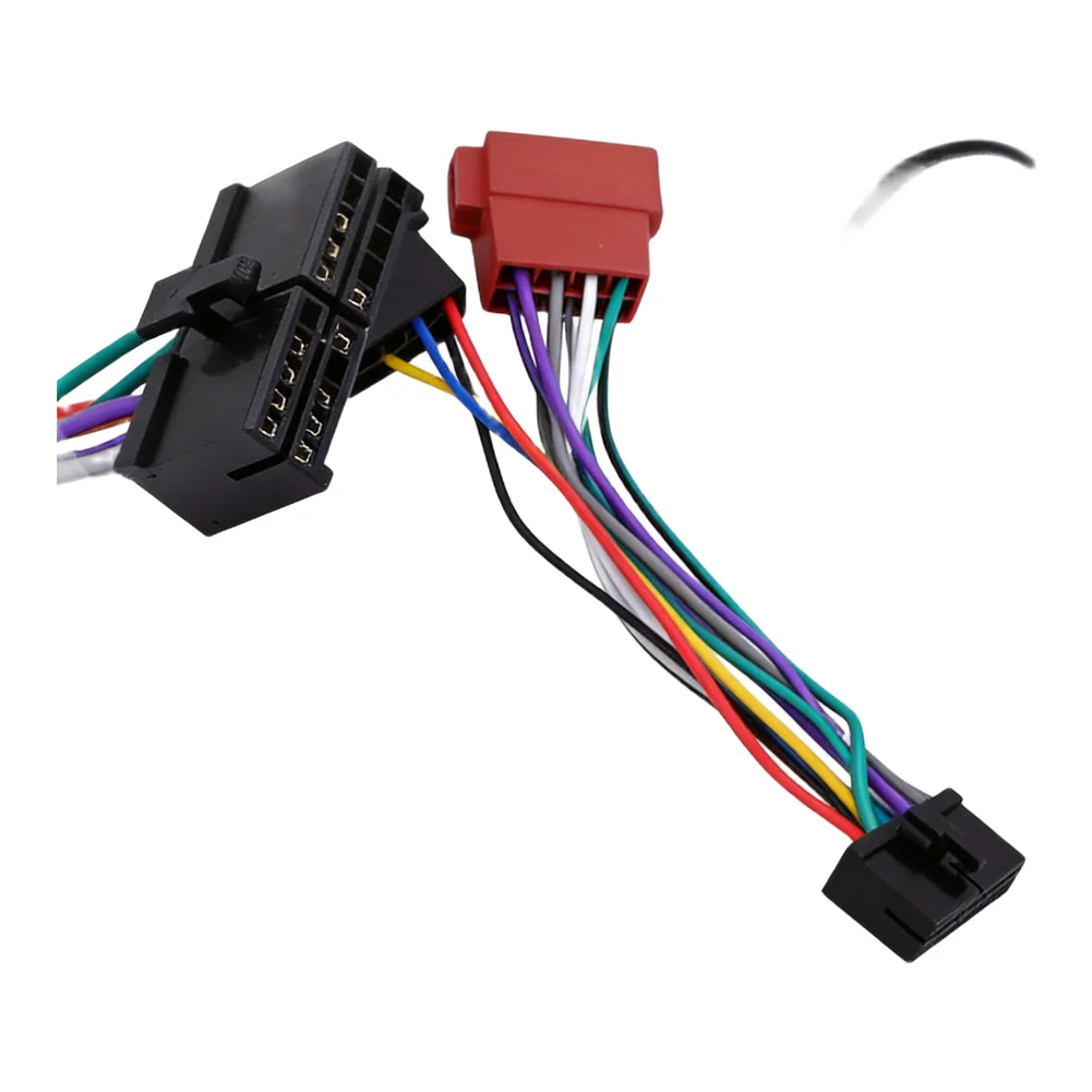 20 Pin Radio Connector Car Radio Wire Harness High Universality Fitment Reliable Performance Secure Connection