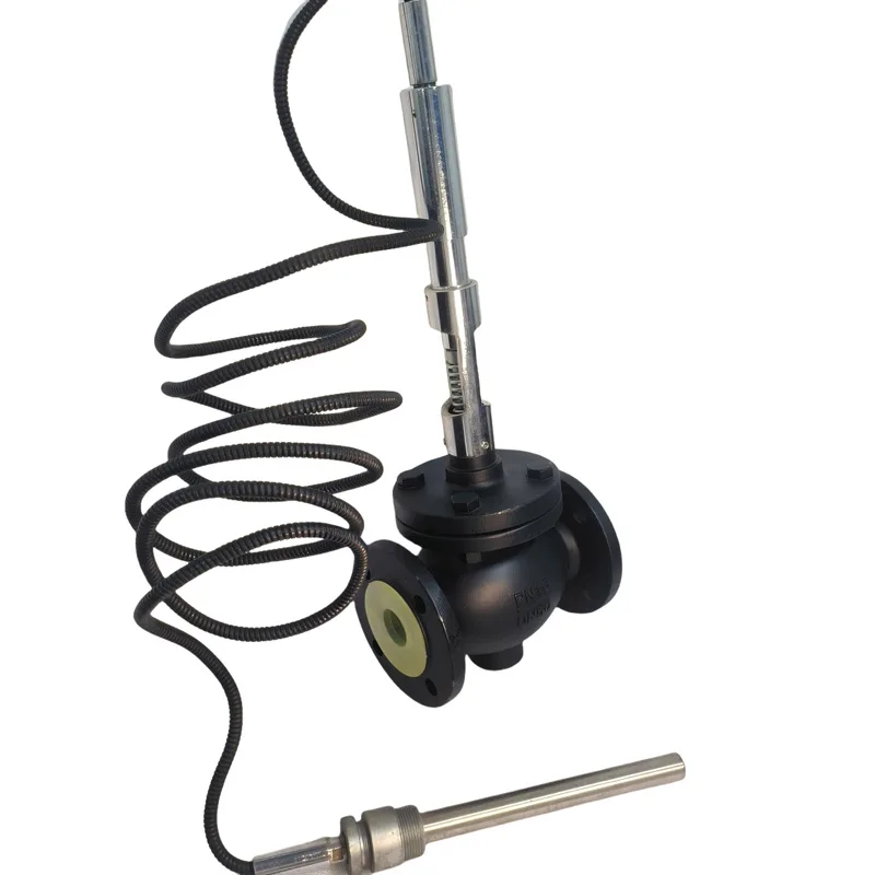 

Self operated temperature Automatic control valve Automatic regulating valve ZZWP flange cast steel DN40 PN16 HIGH TEMP