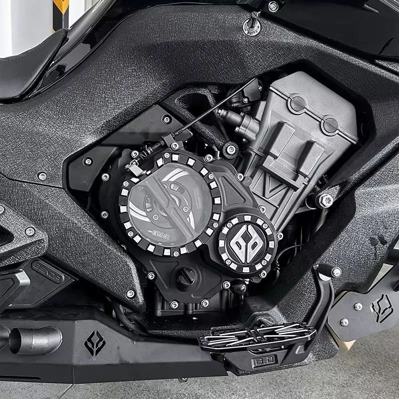 BENDA LFC700 Engine Side Cover, Transparent Clutch Cover, Engine Side Cover